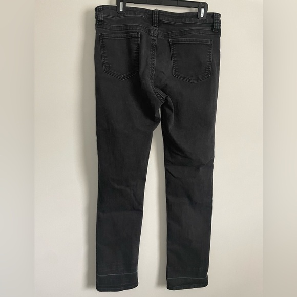 Kut From The Kloth Straight Leg Black Pants - Picture 6 of 8